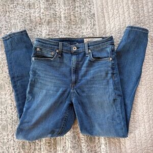 rag & bone Blue Ankle & Cropped Jeans